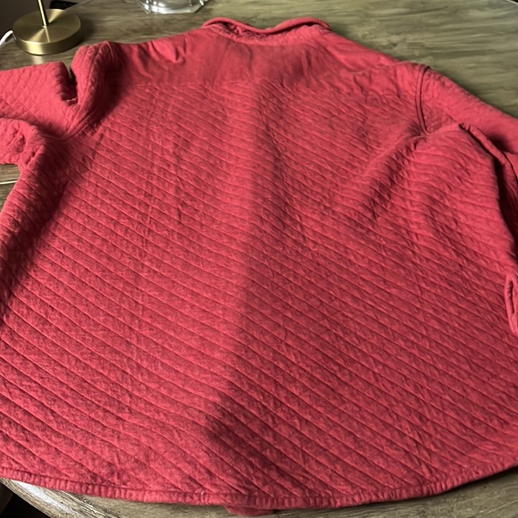 Vintage L.L. Bean Quilted Shirt Mens XL Button Up Long Heavy Shirt, Light Jacket - Picture 8 of 14